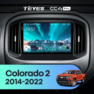 Штатная магнитола Teyes CC4 Pro 12/256 Chevrolet Colorado 2 (2014-2022)