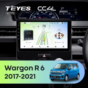 Штатная магнитола Teyes CC4L 6/64 Suzuki Wagon R VI (2017-2021)