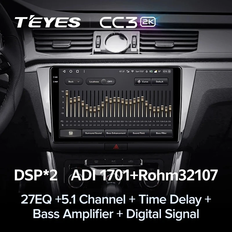 Штатная магнитола Teyes CC3 2K 4/64 Volkswagen Passat B8 (2014-2020)