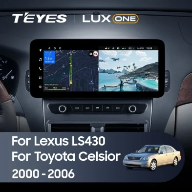 Штатная магнитола Teyes LUX ONE 6/128 Lexus LS430 XF30 (2000-2006)