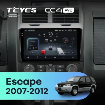 Штатная магнитола Teyes CC4 Pro 8/128 Ford Escape (2007-2012) F2