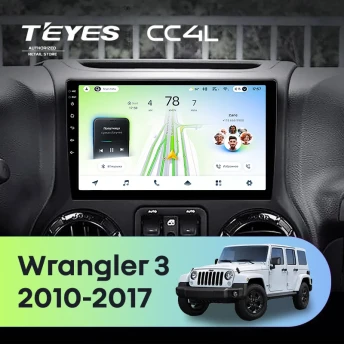 Штатная магнитола Teyes CC4L 6/64 Jeep Wrangler 3 JK (2010-2017) L15
