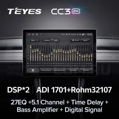 Штатная магнитола Teyes CC3 2K 4/32 Honda N-WGN 2 (2019-2022) Правый руль (11")