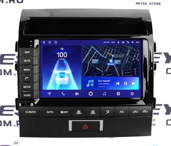 Переходная рамка Toyota Land Cruiser 200 (2007-2015) F2 Тип-A (9")