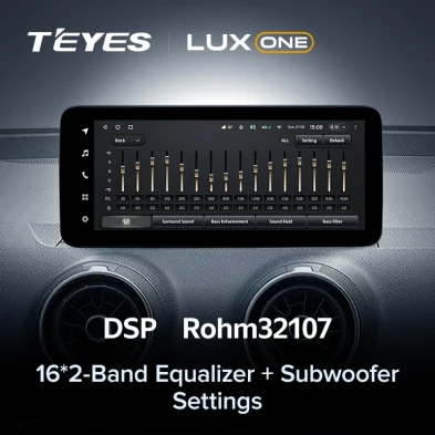 Штатная магнитола Teyes LUX ONE 6/128 Audi Q2 Q2L GA (2016-2024)