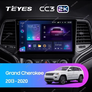 Штатная магнитола Teyes CC3 2K 360 6/128 Jeep Grand Cherokee WK2 (2013-2020) F1