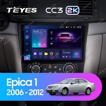 Штатная магнитола Teyes CC3 2K 4/64 Chevrolet Epica 1 (2006-2012)