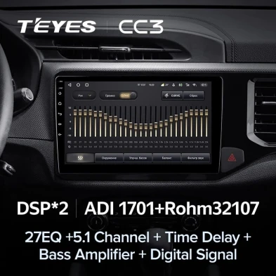 Штатная магнитола Teyes CC3 4/32 Chery Tiggo 4X 5X (2019-2020)