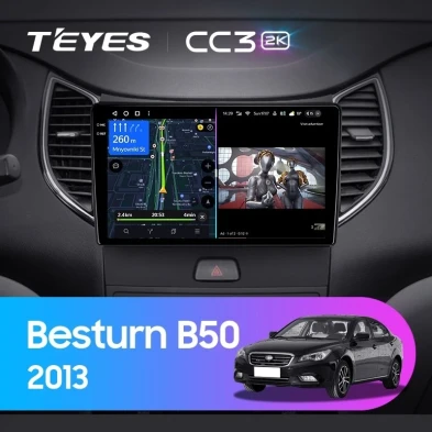 Штатная магнитола Teyes CC3 2K 360 6/128 FAW Besturn B50 (2013-2016) F1