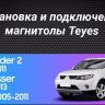Штатная магнитола Teyes CC3L 4/64 Citroen C-Crosser 1 (2007-2013) Декор Тип-A