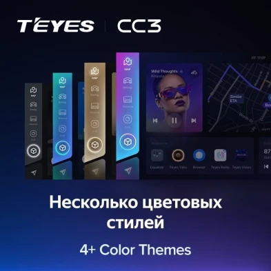 Штатная магнитола Teyes CC3 4/32 Geely GS (2016-2020) F2