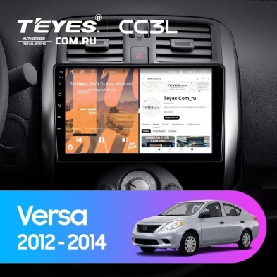 Штатная магнитола Teyes CC3L 4/64 Nissan Sunny Versa C17 (2012-2014)