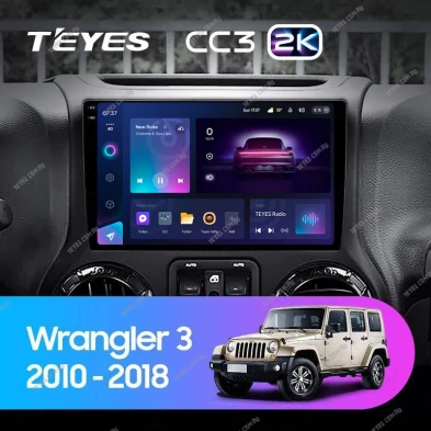 Штатная магнитола Teyes CC3 2K 4/32 Jeep Wrangler 3 JK (2010-2017) L14