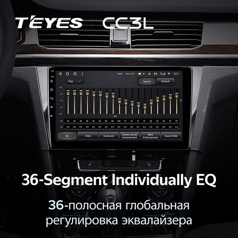 Штатная магнитола Teyes CC3L 4/64 Volkswagen Bora 4 (2016-2022)