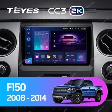 Штатная магнитола Teyes CC3 2K 4/64 Ford F150 P415 Raptor (2008-2014) F2