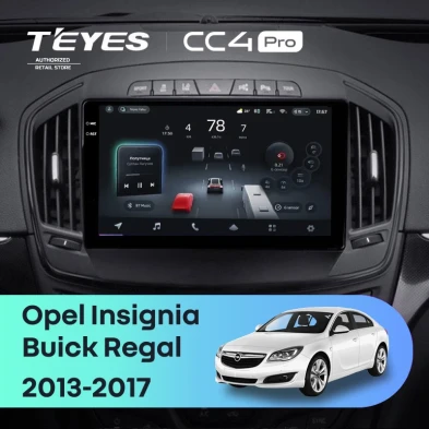 Штатная магнитола Teyes CC4 Pro 8/128 Buick Regal (2013-2017) Тип-B