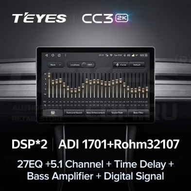 Штатная магнитола Teyes CC3 2K 4/64 Opel Zafira Life (2019-2024) (13")