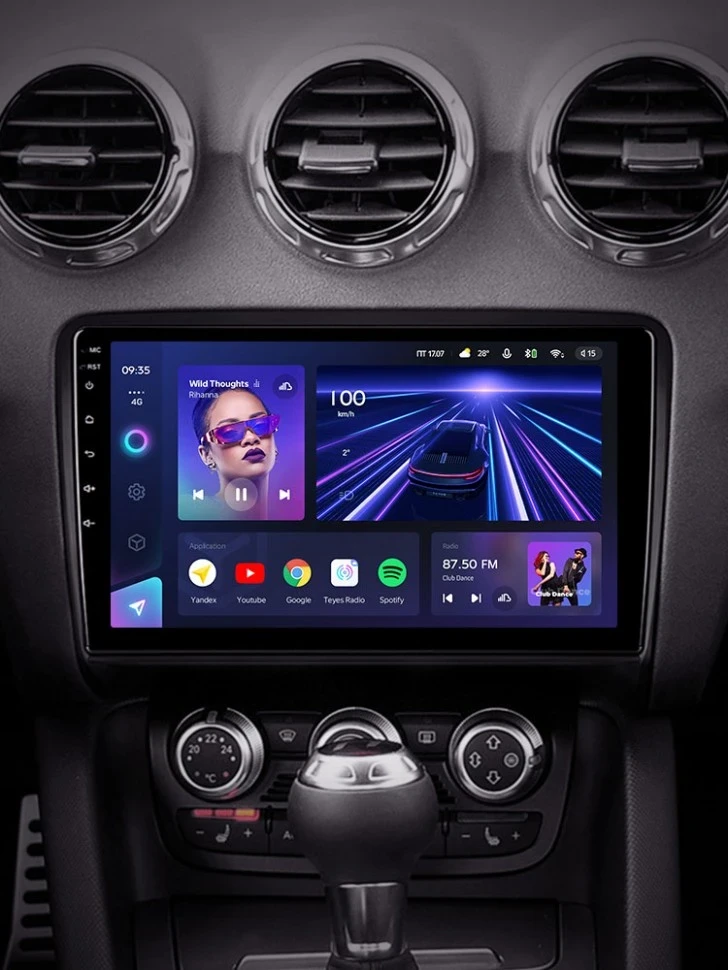 Штатная магнитола Teyes CC3 4/32 Audi TT 2 (2006-2014)