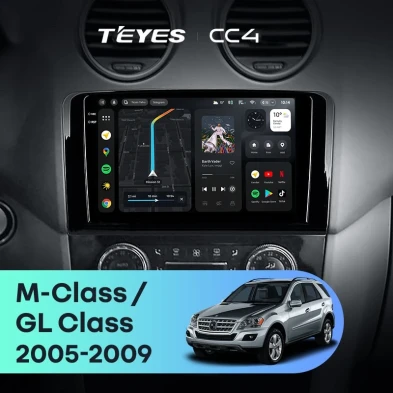 Штатная магнитола Teyes CC4 6/64 Mercedes-Benz GL-Class X164 (2005-2009) F2