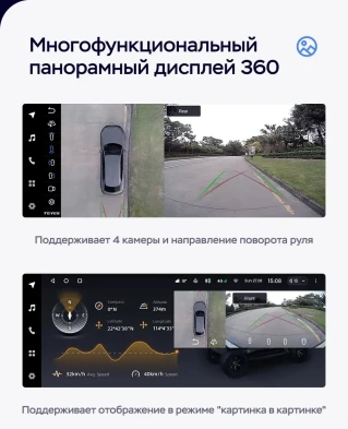 Штатная магнитола Teyes LUX ONE 360 6/128 Buick Velite 6 (2019-2023) Тип-A