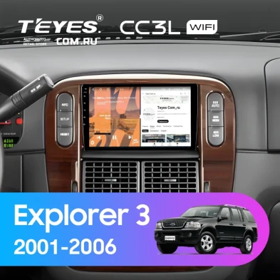 Штатная магнитола Teyes CC3L WiFi 2/32 Ford Explorer 3 (2001-2006)