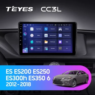 Штатная магнитола Teyes CC3L 4/64 Lexus ES ES200 ES250 ES300h ES350 XV60 VI (2012-2018) Тип-C