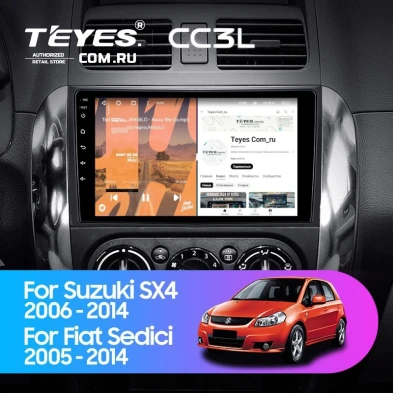 Штатная магнитола Teyes CC3L 4/64 Suzuki SX4 1 (2006-2014)