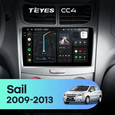 Штатная магнитола Teyes CC4 8/128 Chevrolet Sail (2009-2013)